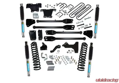 Superlift 6" Lift Kit - 11-16 F250/F350 4WD - Dsl w/ 4-Link Conversion & Bil Shocks Ford 2011-2016 - K237B