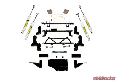 Superlift 4"-6" Adj Lift Kit-93-98 K1500 4WD w 3 Bolt Idler Arm (inc 2500 6-Lug) w SL Shck - K270