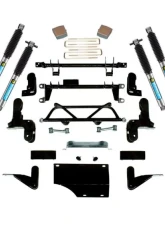 Superlift 4"-6" Adj Lift Kit-93-98 K1500 4WD w 3 Bolt Idler Arm (inc 25 6-Lug) w Bil Shcks                                     - K270B - Image 4