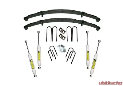 Superlift 4" Lift Kit - 73-91 Blazer/Jimmy/Suburban 1/2 Ton 4WD - Rr Block Kit wSL Shks - K417