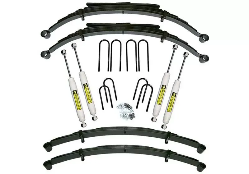 Superlift 4" Lift Kit - 73-91 GM 3/4 Ton 4WD - w/ SL Shocks - K438