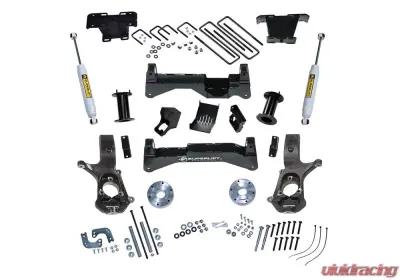 Superlift 8" Lift Kit - 07-16 Silv/Sierra 1500 4WD w Cast Steel Ctrl Arms w SL Rear Shocks - K898