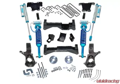 Superlift 8" Lift Kit-14-18(19OldBody)GM1500 4WDw/OE Al or SS Ctrl Arms/KingClvr/Res RrShk - K908KG