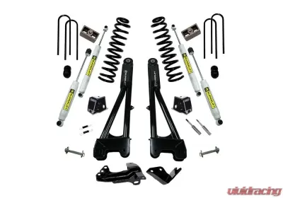 Superlift 4" Lift Kit - 05-07 F250/F350 4WD - Dsl w/ Replacement Radius Arms w/ SL Shocks Ford 2005-2007 - K975