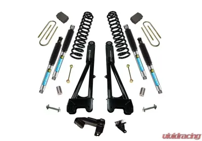 Superlift 4" Lift Kit - 11-16 F250/F350 4WD - Dsl w/ Replacement Radius Arms w/ Bil Shocks Ford 2011-2016 - K987B