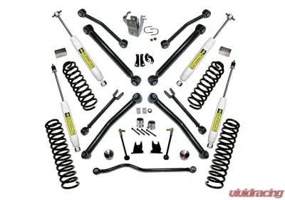 Superlift 4" Lift Kit - 07-18 Wrangler JK - 2-door - w/ Reflex Ctrl Arms & SL Shocks Jeep Wrangler 2007-2017 - K996