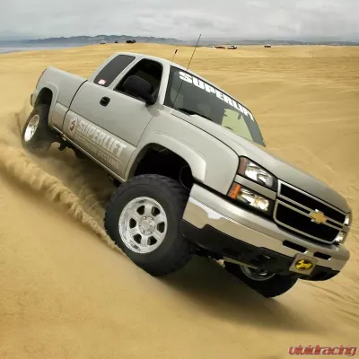 Superlift 6" Lift Kit - 99-06 Silverado/Sierra 1500 4WD - Knuckle Kit w/ Bilstein Shocks - K121B