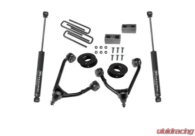 Superlift 3.5" Upper Ctrl Arm Kit-07-16 GM 1500 2WD w OE Cast Stl Ctrl Arms w SL Rr Shcks - 3850