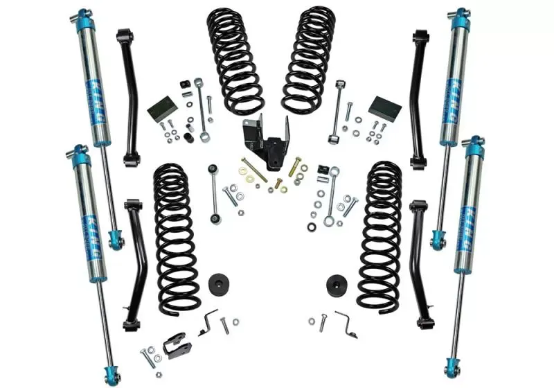 Superlift Dual Rate Coil 4" Lift Kit w/ KING 2.0 Shocks - 18-21 Wrangler JL - 4Dr Jeep Wrangler 2018-2020 - K184KG