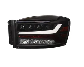 Alpha Owls Quad-Pro Led Projectors Dodge Ram 1500 2006-2009