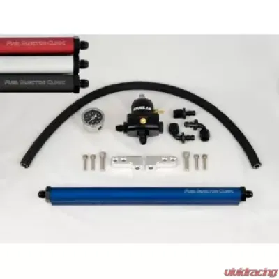Fuel Injector Clinic Complete Fuel Rail Kit With -6 AN Fittings Mitsubishi 2003-2007 - FKT EVO 8/9 -6