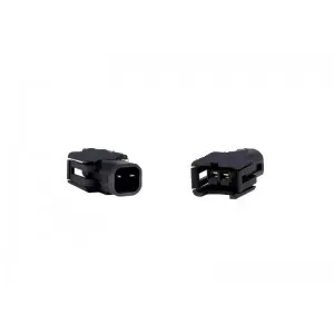 Fuel Injector Clinic Set of 8 Jetronic/EV1 (female) to US Car/EV6 (male) Injector Plug Adaptors - PADPJtoU8