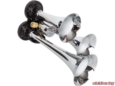 HornBlasters Caboose Triple Chime - Chrome - AH-B3