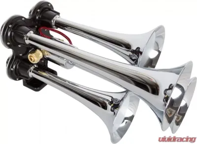 HornBlasters Bullet Quad Chime - Chrome - AH-B4