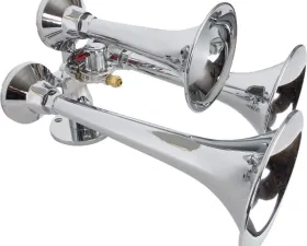 HornBlasters Outlaw 3 Chime Marine Base - Chrome