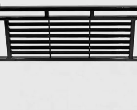 Tough Country Louvered Headache Rack (With Rails) Ram 2010-2020