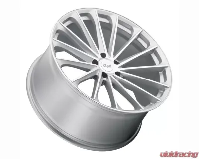 Ohm Proton Wheel 21x10.5 5x120 40 Silver w/Mirror Face - 2105PTN405120S64