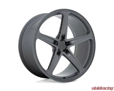 OHM AMP Wheel 22x10 5x120 32mm Matte Gunmetal - 2210AMP325120G64