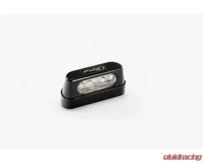 Puig 56x26mm LED License Light TRO Aluminum Black - Universal - 4645N