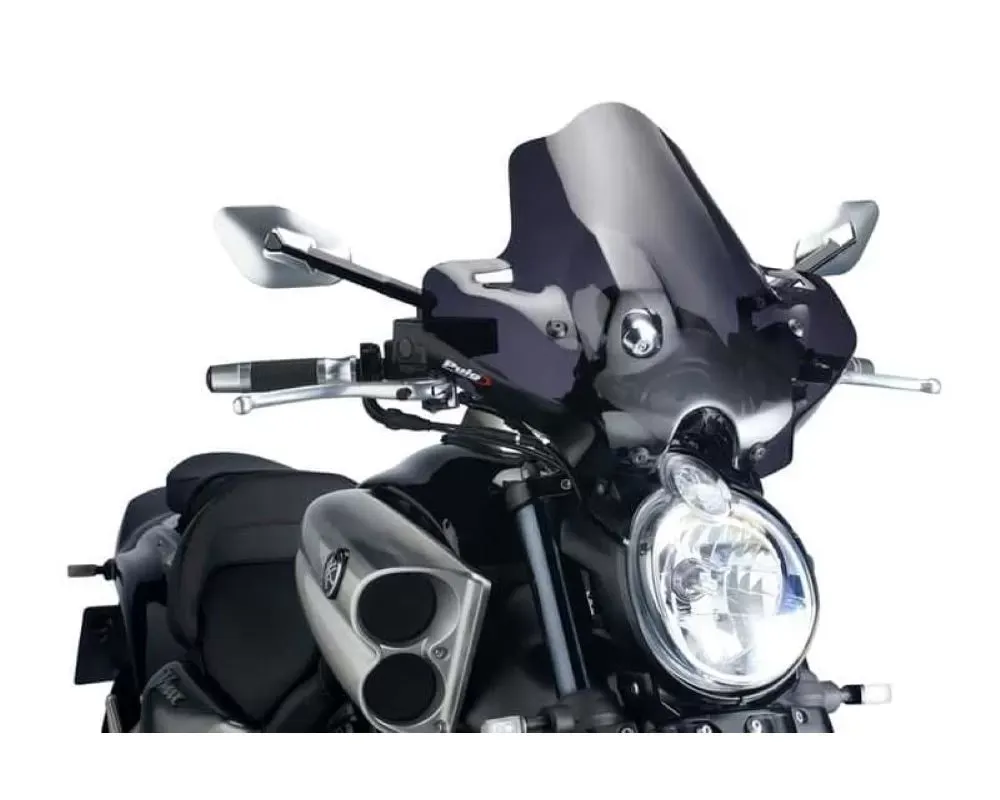 Puig Naked New Gen Sport Windscreen - Dark Smoke Yamaha V-Max 2009 | 4952F