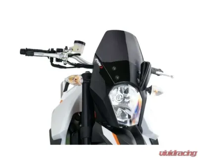 Puig Naked New Gen Sport Windscreen - Dark Smoke KTM 990 Supermoto 2009 - 5173F