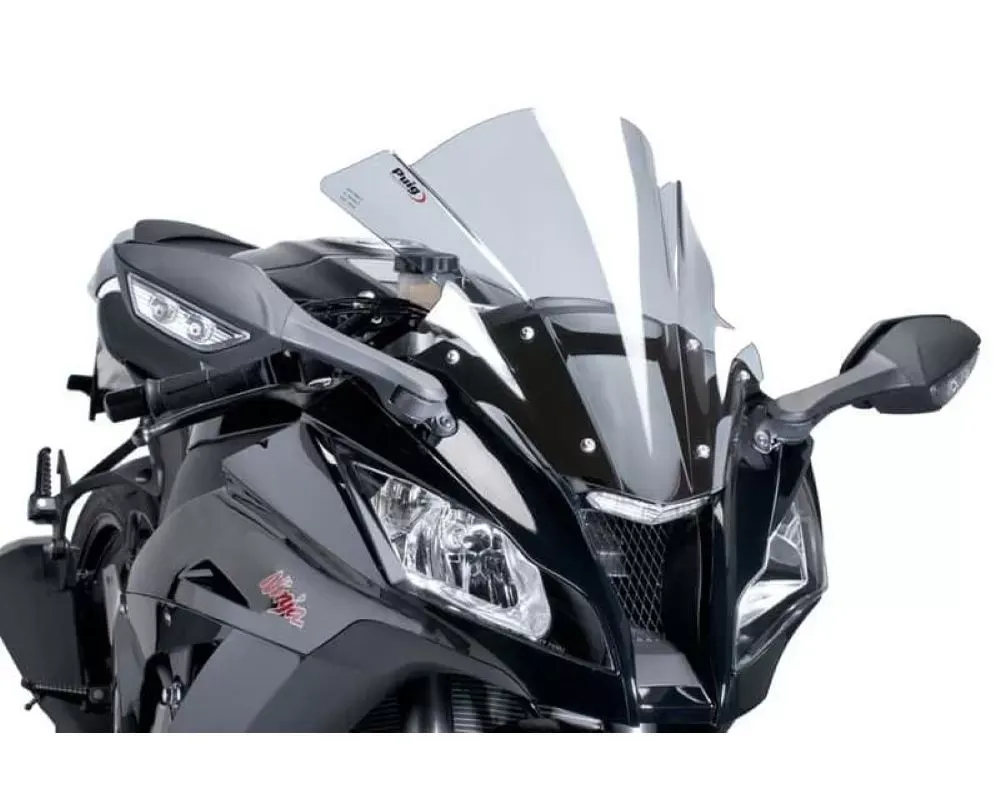 Puig Z-Racing Windscreen Light Smoke for Kawasaki ZX-10R