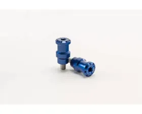Puig 8mm Hi-Tech Spools - Blue Honda NT650V Deauville 2001