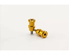 Puig 8mm Hi-Tech Spools - Gold Honda NT650V Deauville 2001