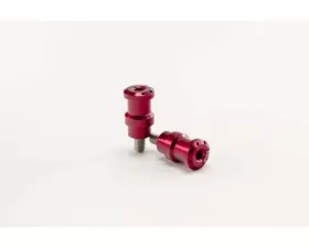Puig 8mm Hi-Tech Spools - Red Honda NT650V Deauville 2001