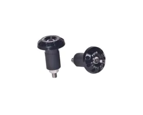 Puig Black Race Model Grip Ends - Universal