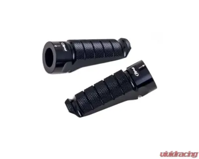 Puig Racing Footpegs - Black Suzuki GSX-R750 2004 - 6301N