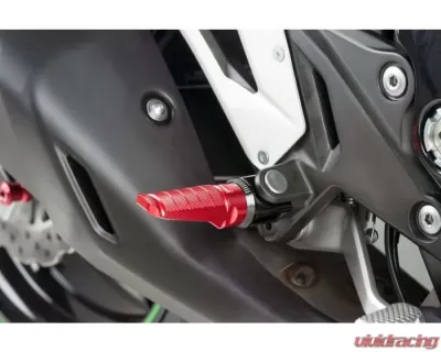 Puig Racing Footpegs - Red Suzuki GSX-R750 2004 - 6301R