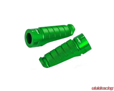 Puig Racing Footpegs - Green Suzuki GSX-R750 2004 - 6301V