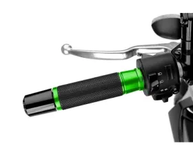 Puig Green Hi-Tech Ascent Grips Kawasaki KLE500 1994