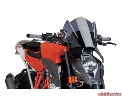 Puig Naked New Gen Sport Windscreen - Dark Smoke KTM 1290 Superduke R 2014 - 7014F