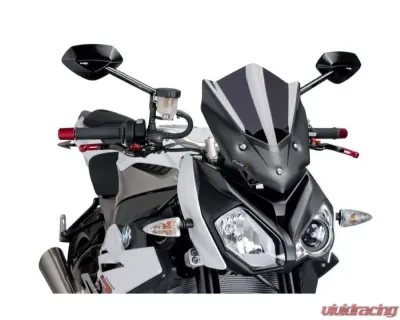 Puig Naked New Gen Sport Windscreen - Dark Smoke BMW S1000R 2014 - 7040F