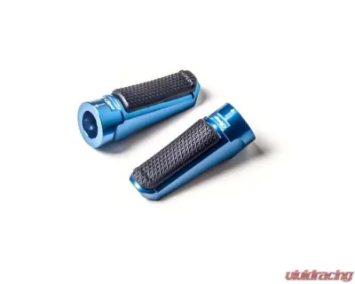 Puig Sport Footpegs - Blue Suzuki GSX-R750 2004 - 7318A