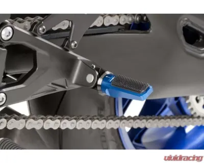 Puig Sport Footpegs - Blue Suzuki GSX-R750 2004 - 7318A