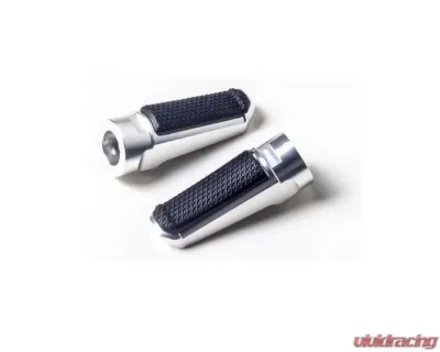 Puig Sport Footpegs - Silver Suzuki GSX-R750 2004 - 7318P