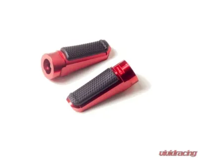 Puig Sport Footpegs - Red Suzuki GSX-R750 2004 - 7318R