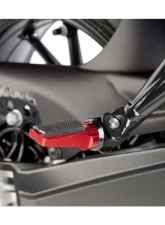 Puig Sport Footpegs - Red Suzuki GSX-R750 2004                                     - 7318R - Image 2