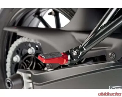 Puig Sport Footpegs - Red Suzuki GSX-R750 2004 - 7318R