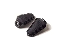 Puig Trail Footpegs - Black Suzuki GSX-R750 2004