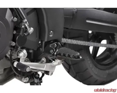 Puig Trail Footpegs - Black Suzuki GSX-R750 2004 - 7319N