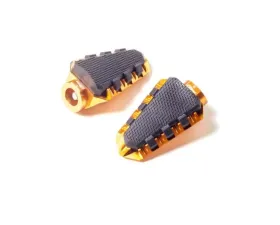 Puig Trail Footpegs - Gold Suzuki GSX-R750 2004
