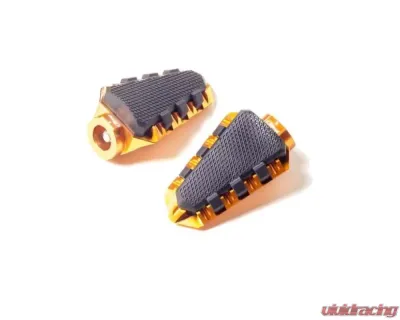 Puig Trail Footpegs - Gold Suzuki GSX-R750 2004 - 7319O