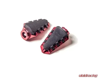 Puig Trail Footpegs - Red Suzuki GSX-R750 2004 - 7319R