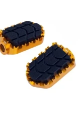 Puig Enduro Footpegs - Gold Suzuki GSX-R750 2004                                     - 7587O - Image 2