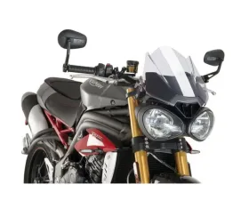 Puig Naked New Gen Sport Windscreen - Clear Triumph Speed Triple 2016