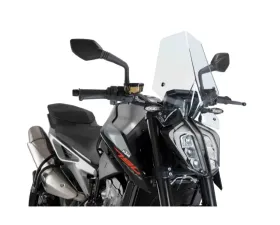 Puig Naked New Gen Sport Windscreen - Clear KTM 790 Duke 2018